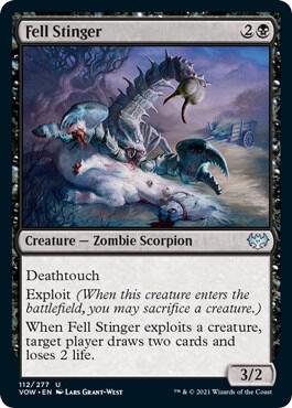Fell Stinger, VOW, 112, NM