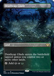 Deathcap Glade (Borderless),, 281, Near Mint, Foil