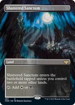 Shattered Sanctum (Borderless),, 283, Near Mint, Normal