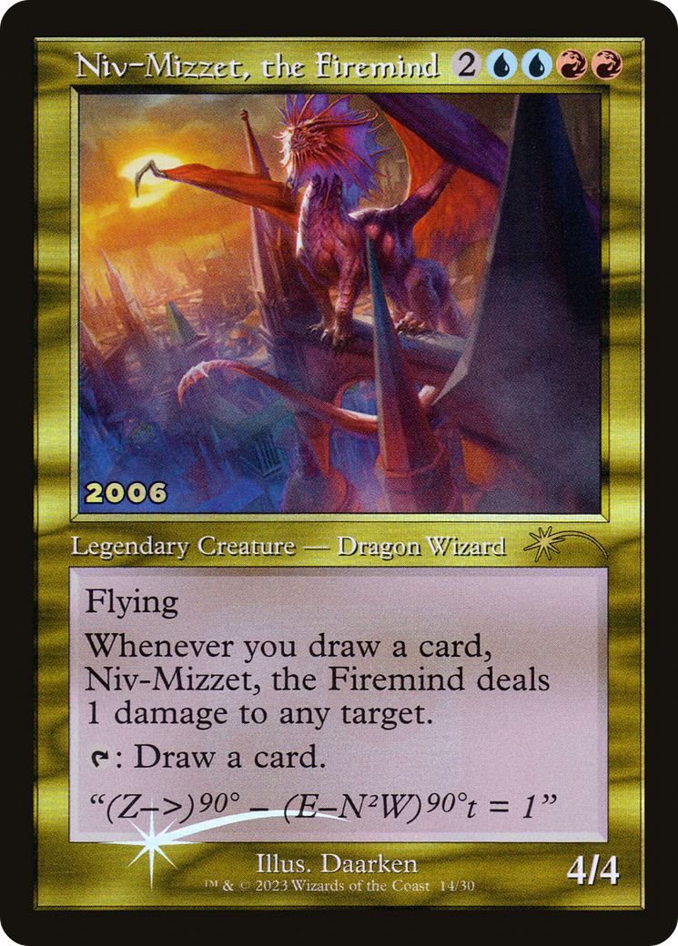 Niv-Mizzet, the Firemind (P30A) 14