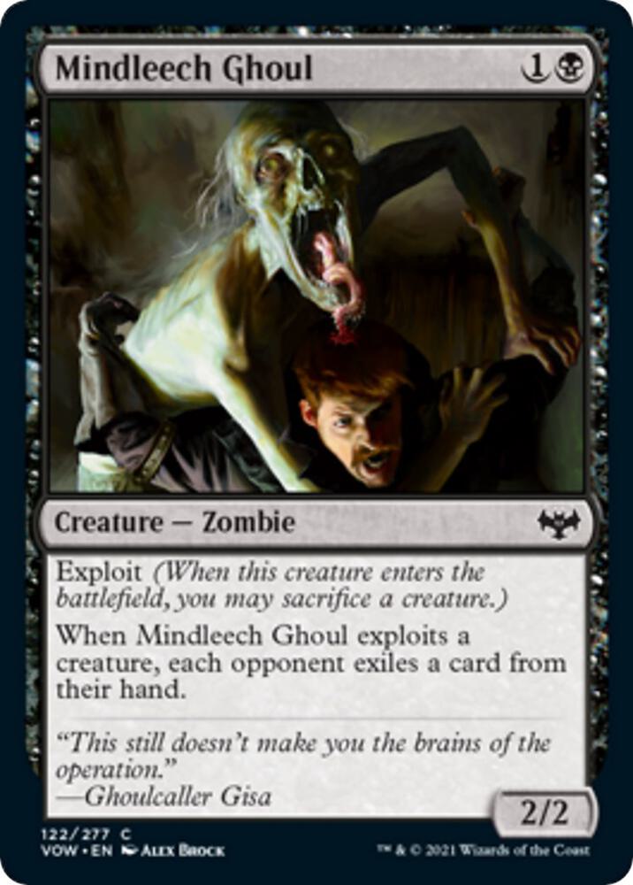 Mindleech Ghoul, VOW, 122, NM, Foil