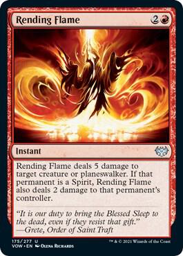 Rending Flame, VOW, 175, NM