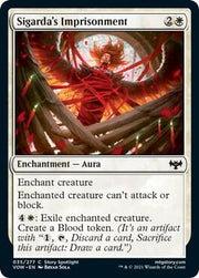 Sigarda's Imprisonment, VOW, 35, NM, Foil