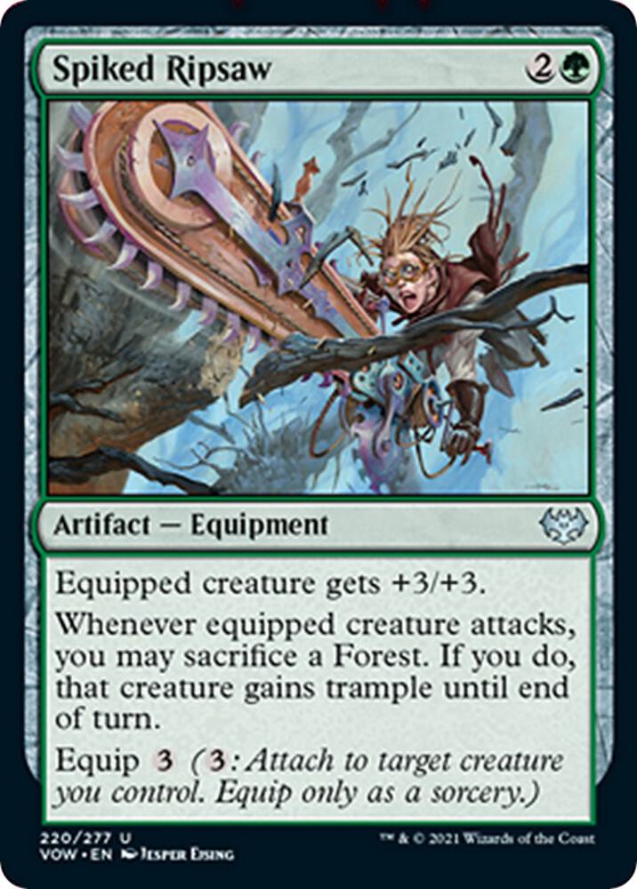 Spiked Ripsaw, VOW, 220, NM