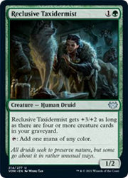 Reclusive Taxidermist, VOW, 214, NM