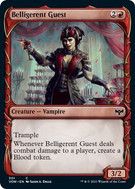Belligerent Guest (Showcase), VOW, 301, NM