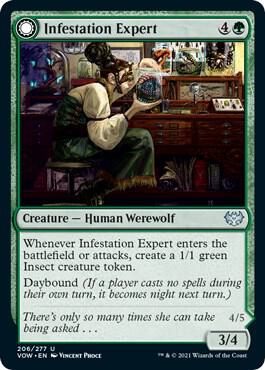 Infestation Expert, VOW, 206, NM, Foil