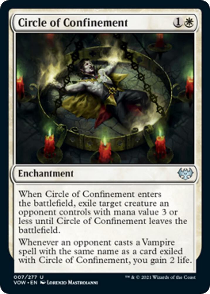 Circle of Confinement, VOW, 7, NM, Foil
