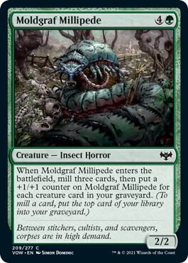 Moldgraf Millipede, VOW, 209, NM, Foil