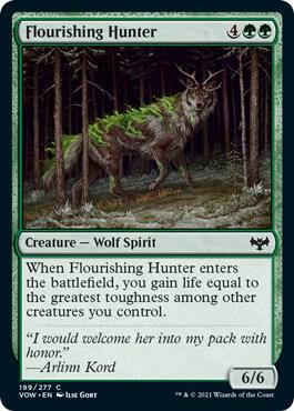 Flourishing Hunter, VOW, 199, NM