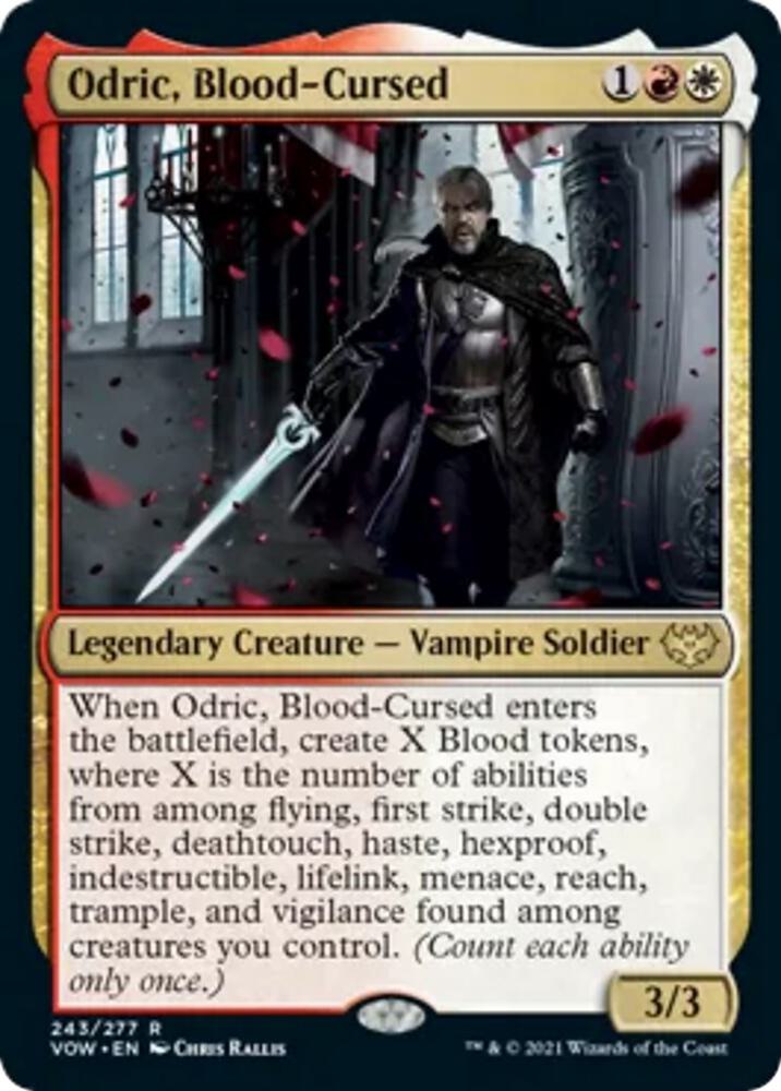 Odric, Blood-Cursed, VOW, 243, NM