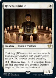 Hopeful Initiate, VOW, 20, NM