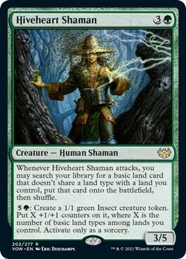 Hiveheart Shaman, VOW, 202, NM