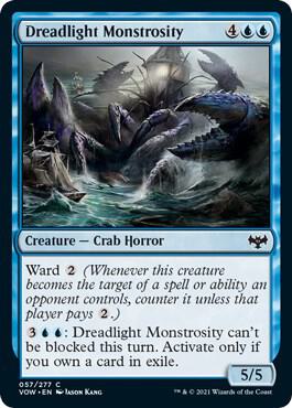 Dreadlight Monstrosity, VOW, 57, NM