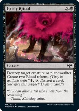 Grisly Ritual, VOW, 116, NM