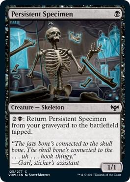 Persistent Specimen, VOW, 125, NM, Foil