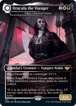 Dracula the Voyager - Edgar, Charmed Groom,, 341, Near Mint, Foil