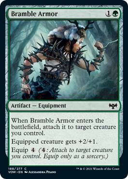 Bramble Armor, VOW, 188, NM