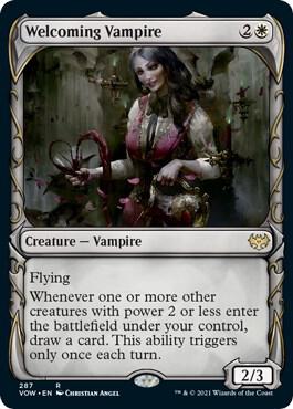 Welcoming Vampire (Showcase),, 287, Near Mint, Foil