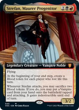 Strefan, Maurer Progenitor (Extended Art), VOC, 40, NM