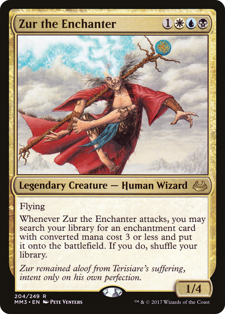 Zur the Enchanter (MM3) 204 - WZRD TCG