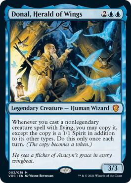 Donal, Herald of Wings, VOC, 3, NM, Foil