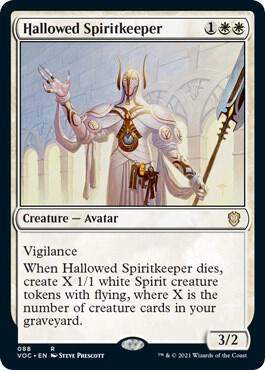 Hallowed Spiritkeeper, VOC, 88, NM