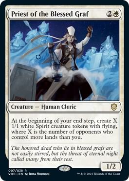 Priest of the Blessed Graf, VOC, 7, NM