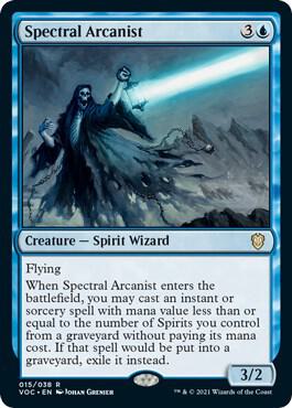 Spectral Arcanist, VOC, 15, NM