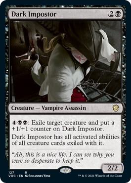 Dark Impostor, VOC, 127, NM