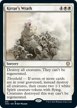 Kirtar's Wrath, VOC, 91, NM