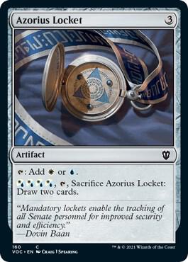 Azorius Locket, VOC, 160, NM