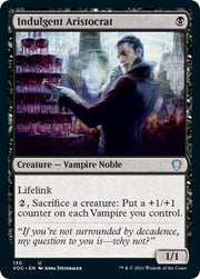 Indulgent Aristocrat, VOC, 130, NM
