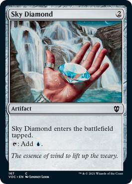 Sky Diamond, VOC, 167, NM