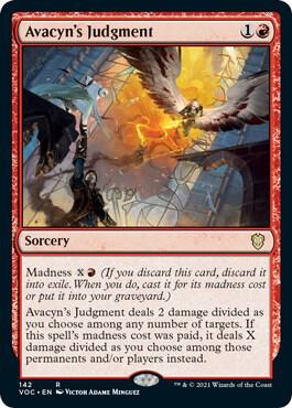 Avacyn's Judgment, VOC, 142, NM