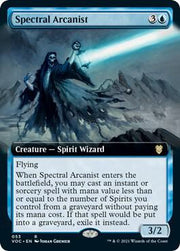 Spectral Arcanist (Extended Art), VOC, 53, NM