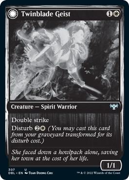 Twinblade Geist, DBL, 307, NM, Foil