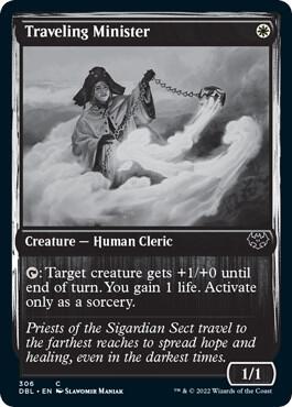 Traveling Minister, DBL, 306, NM, Foil