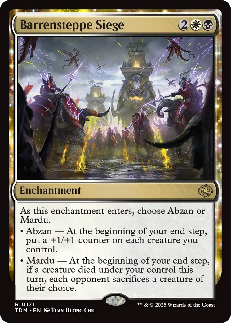 Barrensteppe Siege (TDM) 171 - WZRD TCG