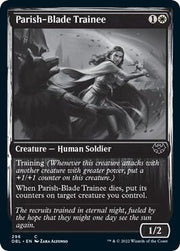 Parish-Blade Trainee, DBL, 296, NM, Foil