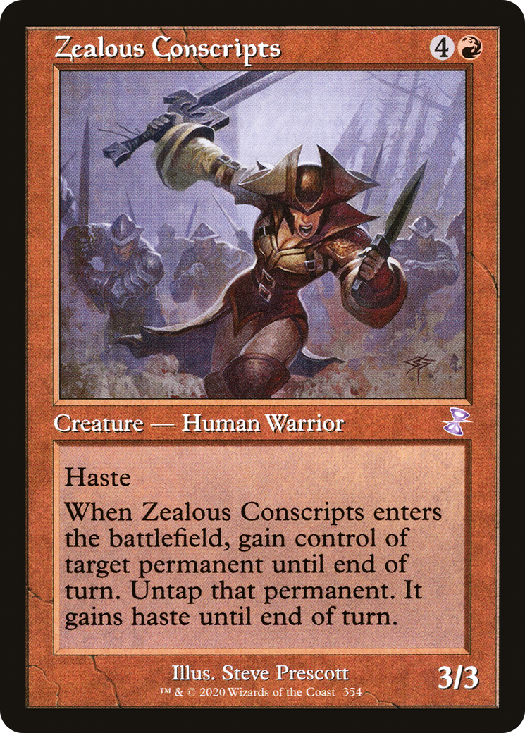 Zealous Conscripts (TSR) 354