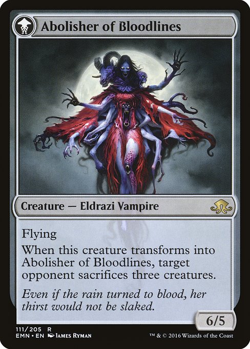 Voldaren Pariah // Abolisher of Bloodlines back