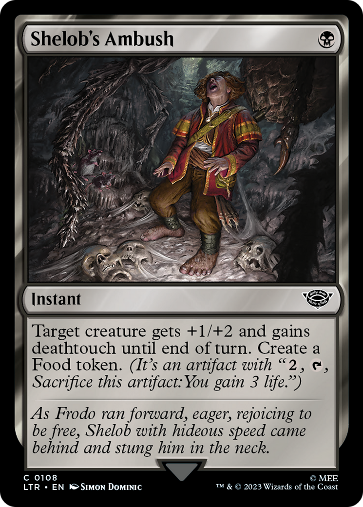Shelob's Ambush (LTR) 108 - WZRD TCG