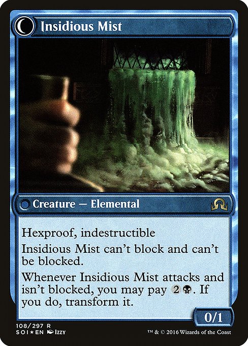 Elusive Tormentor // Insidious Mist back