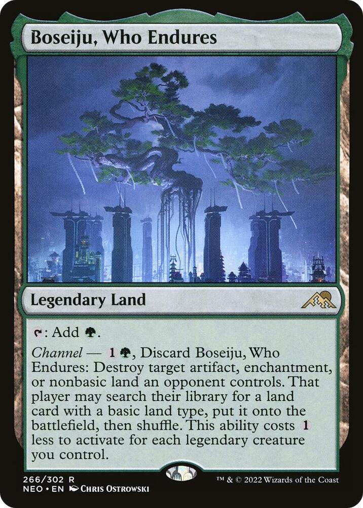 Boseiju, Who Endures,, 266, Near Mint, Normal