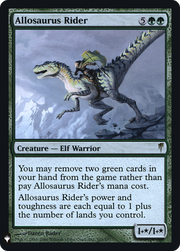 Allosaurus Rider (PLST) CSP-101