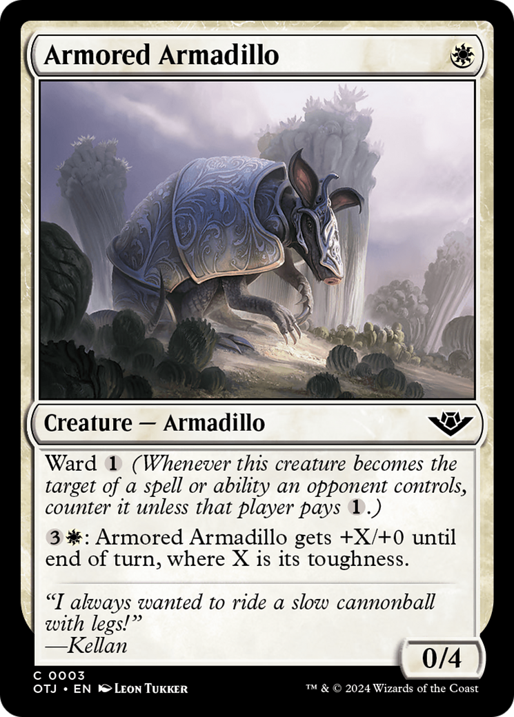 Armored Armadillo (OTJ) 3