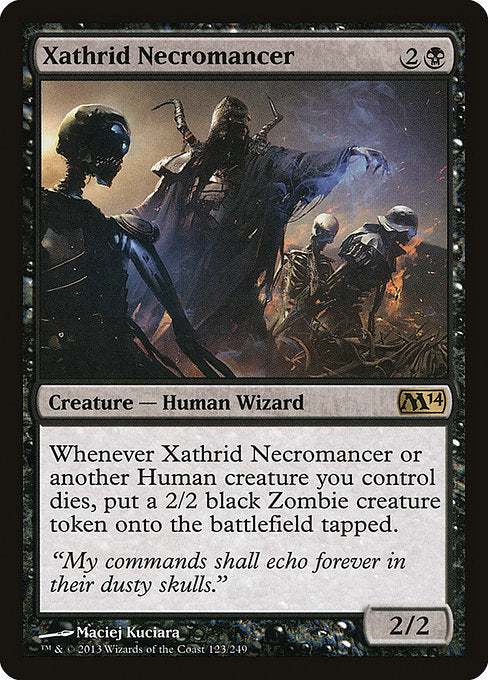 Xathrid Necromancer front