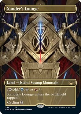 Xander's Lounge (Borderless),, 294, Near Mint, Normal