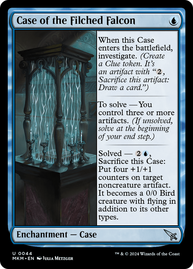 Case of the Filched Falcon (MKM) 44 - WZRD TCG